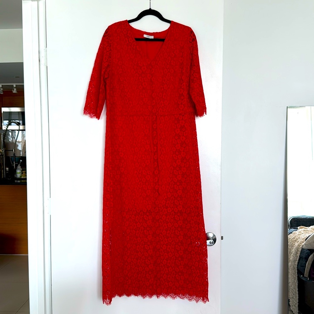 Zapa Paris red dress